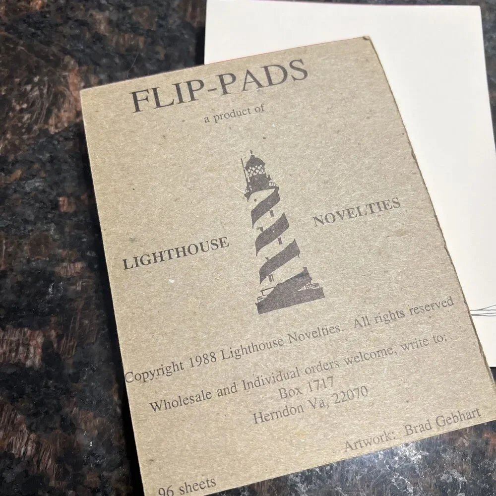 Vintage︱Golf Note Pad︱4 x 5.5